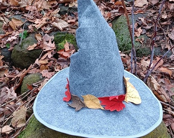 Leafy Wizard Hat, Ready to Ship, FREE Shipping