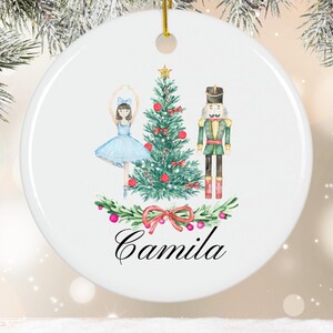 Personalized Nutcracker Ornament The Nutcracker Ballet Dancer Keepsake Christmas Ornament Ballet Gift Custom Name Gift for Ballet Dancer
