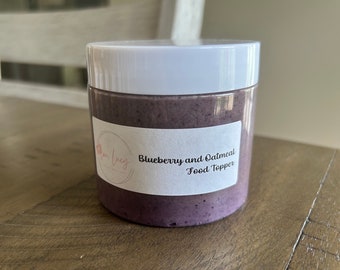 Blueberry Oatmeal Food Toppers for Dogs