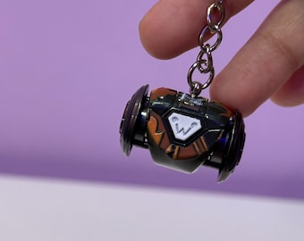Raze Boom Bot Keychain | Valorant-Inspired Accessory | Gamer Gift | FPS Key Ring for Raze Mains | Cute Boombot Charm | Esports Merch