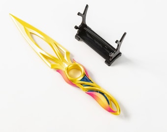 Mystbloom kunai valo collections 3d printed alloy