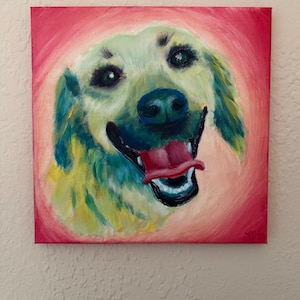 CUSTOM Colorful Pet Portraits