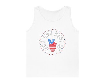 Have A Yankee Doodle Day Unisex Heavy Cotton Tank Top