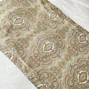 Vintage Ralph Lauren COLCHESTER GREEN Medallion Paisley King Pillow Sham