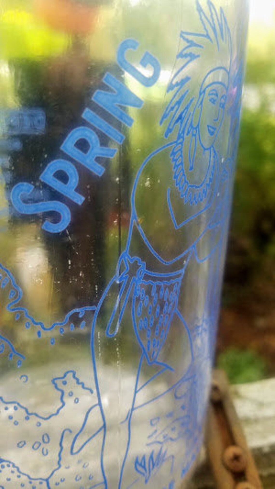 Chemung Spring Water Spring Water Glass