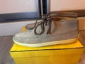 Tod's Grey Suede Desert Boots Chukka shoes Size 42