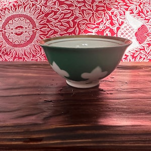 Exquisite Ferghana Rishtan Ceramic Bowl Kosa - Vintage Handmade Traditional Uzbek Craftmanship Hand-painted Uzbek Design