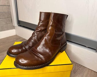 Vero Cuoio Ankle Boots Made in Italy Euro 41 - Etsy