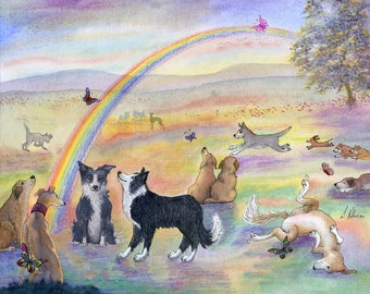 GFM Sciarpa Donna Border Collie – Stampa Cani Shepherds, Viscosa Morbida 180x70cm, Lavabile - 5