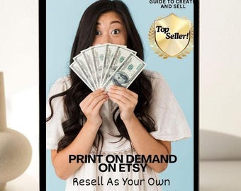 Print on Demand Etsy Guide: MRR PLR Resell eBook (25 Pages)