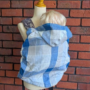 Funda portabebés de lino de verano, funda portabebés para niños pequeños, funda SSC, funda para porteo de bebés