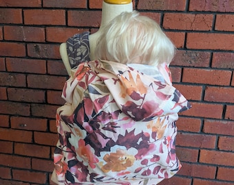 Summer baby carrier cover, toddler carrier cover, SSC cover, babywearing cover