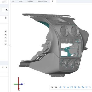 GD&T-besturings- en kleurenkaart voor 3D-gegevens