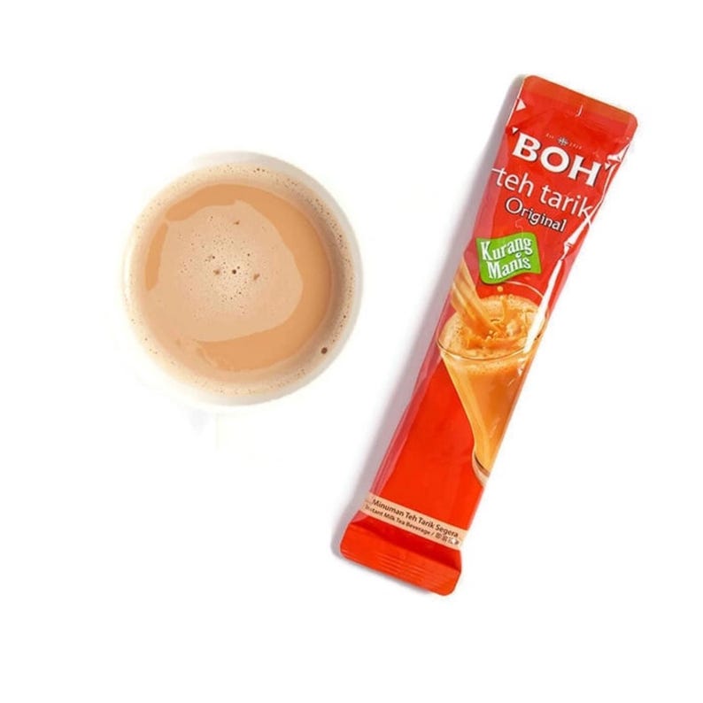 BOH Teh Tarik Original Less Sweet: Malaysian Milk Tea (2 Packs) - Etsy