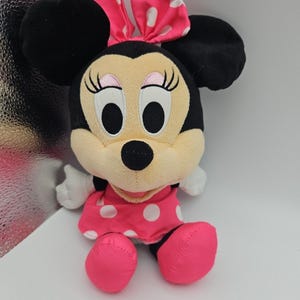Fisher Price Minnie Mouse Plush Small Disney Stuffed Animal 2013 10" image 1