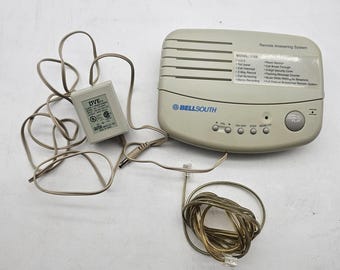 Vintage BellSouth 1129 Analog Answering Machine Remote System Adapter See VIDEO
