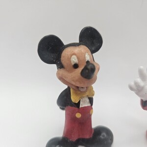 VTG Disney Mickey Mouse 7 Figures Sorcerers Fantasia PVC STEAMBOAT Applause image 8