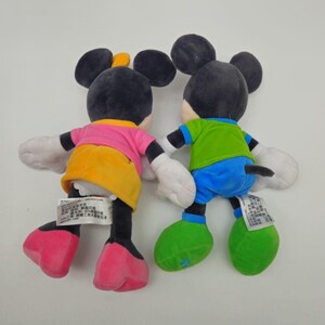Lote de peluches de Mickey y Minnie Mouse de Disney Animal Kingdom imagen 6