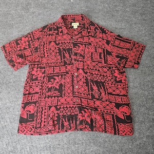 Vintage Rayon Shirt - Etsy