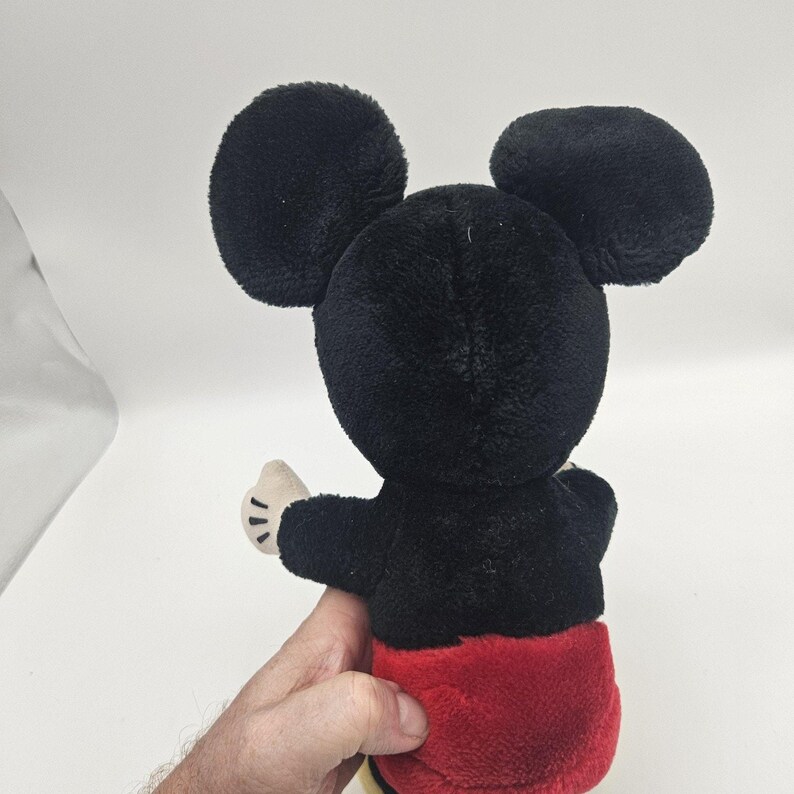 Disney Mickey Mouse Plush Stuffed Animal Disneyland Walt Disney World Red Shorts image 7