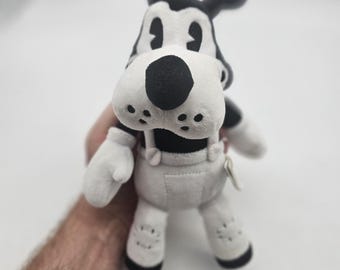 PhatMojo Bendy Ink Machine Boris Wolf Plush Stuffed Toy Small Black White Cute