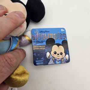 Disney Parks Wishables Mickey Minnie Mouse Plush Set 50th Anniversary Limited image 10