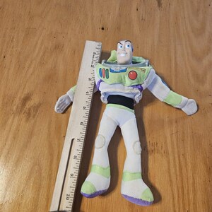 Disney Pixar Toy Story Buzz Lightyear Plush Small Stuffed Toy For Parts As Is image 8
