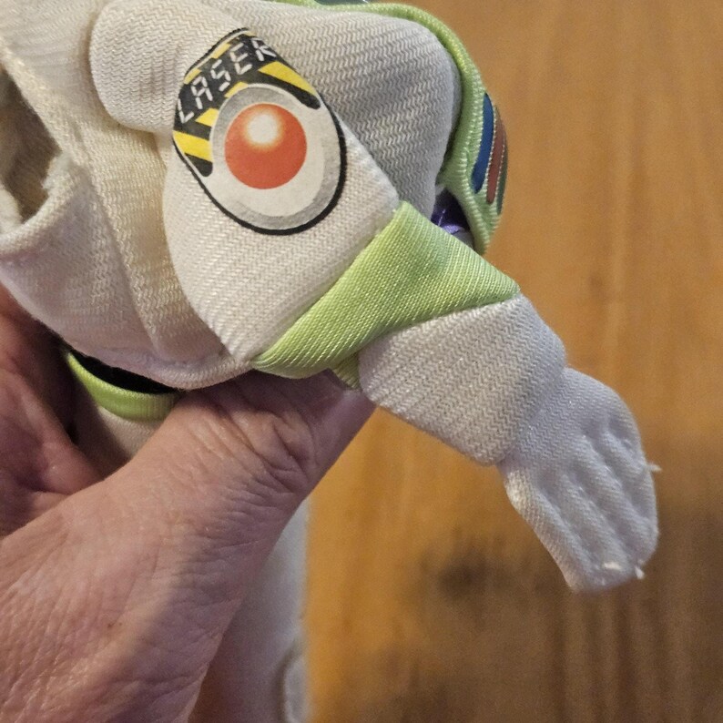 Disney Pixar Toy Story Buzz Lightyear Plush Small Stuffed Toy For Parts As Is image 6