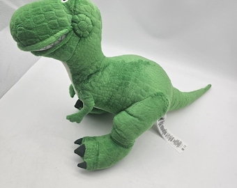 Disney Pixar Toy Story Rex Dinosaur Plush Stuffed Animal Toy 25" Green Cute
