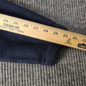 VTG Disneyland Resort Hoodie Mens Large Navy Fleece Pullover Mickey Goofy Donald image 13