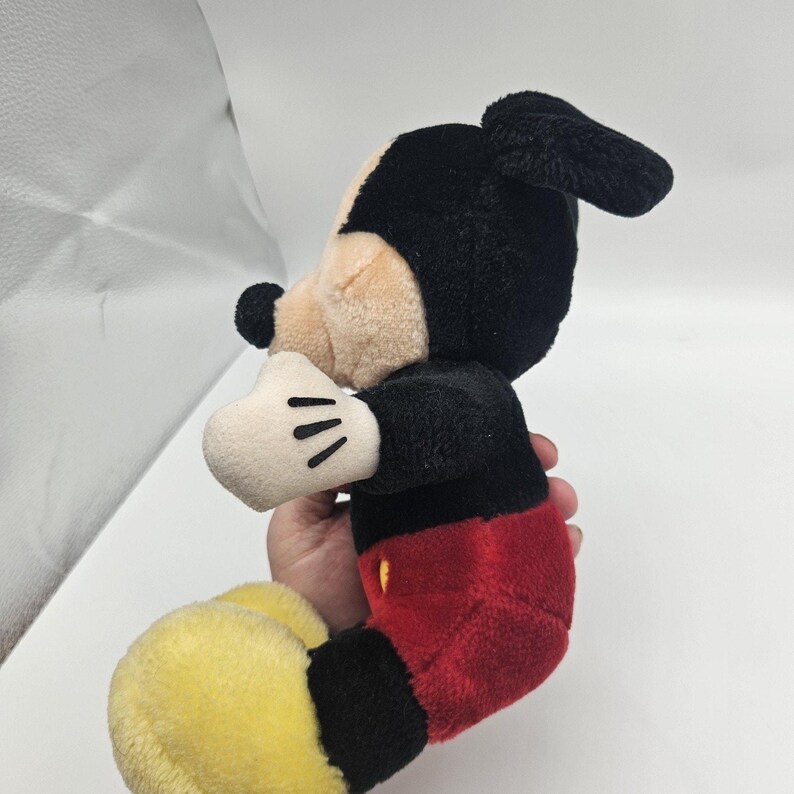Disney Mickey Mouse Plush Stuffed Animal Disneyland Walt Disney World Red Shorts image 5