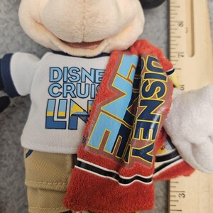 LOT OF 3 - Disney Cruise Line Mickey Mouse Plush Stuffed Minnie Pluto 9" 2006 Bild 8