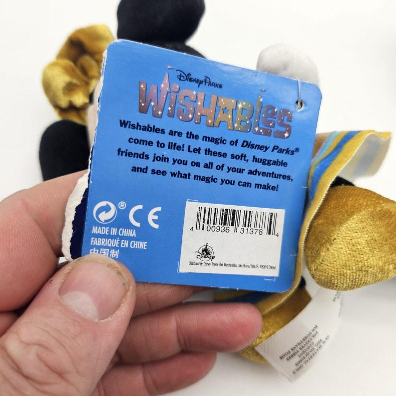 Disney Parks Wishables Mickey Minnie Mouse Plush Set 50th Anniversary Limited image 6