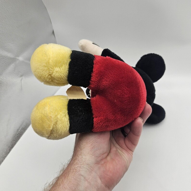 Disney Mickey Mouse Plush Stuffed Animal Disneyland Walt Disney World Red Shorts image 6
