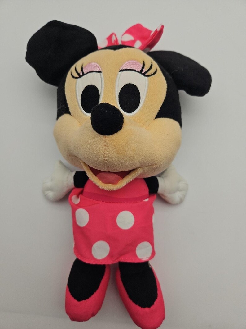 Fisher Price Minnie Mouse Plush Small Disney Stuffed Animal 2013 10" image 2