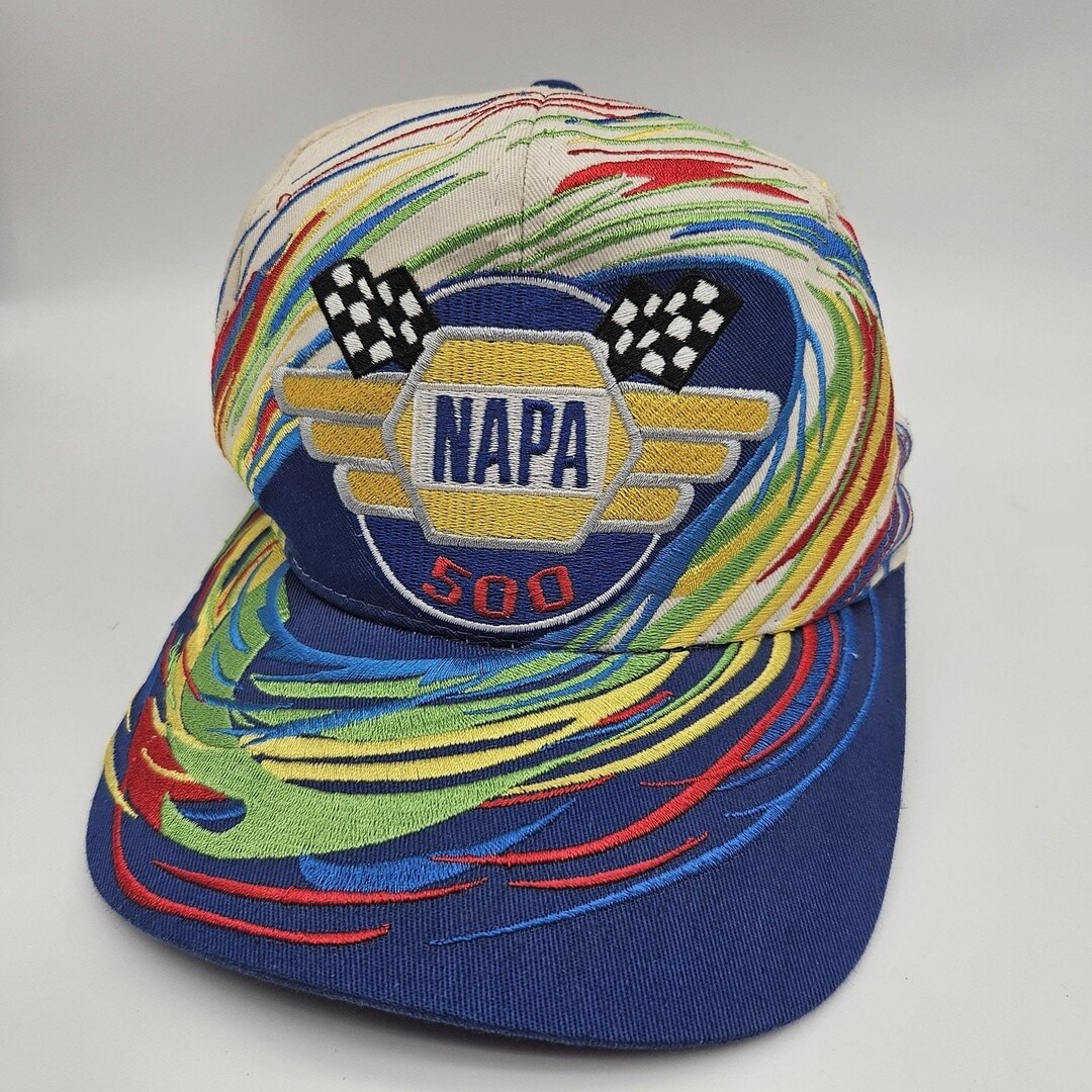 Vintage Atlanta Motor Speedway Hat Cap Snap Back NAPA 500 NASCAR Racing ...