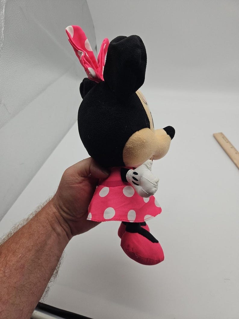 Fisher Price Minnie Mouse Plush Small Disney Stuffed Animal 2013 10" image 5