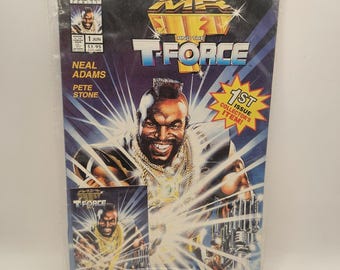 Mr. T and the T-Force 1st issue #1 with TRADING CARD June 1993