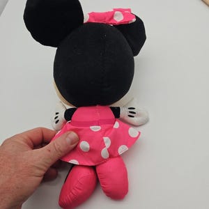 Fisher Price Minnie Mouse Plush Small Disney Stuffed Animal 2013 10" image 4
