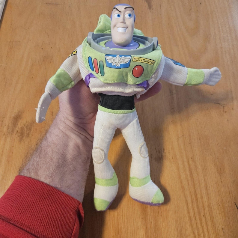 Disney Pixar Toy Story Buzz Lightyear Plush Small Stuffed Toy For Parts As Is image 1