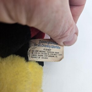 Disney Mickey Mouse Plush Stuffed Animal Disneyland Walt Disney World Red Shorts image 9
