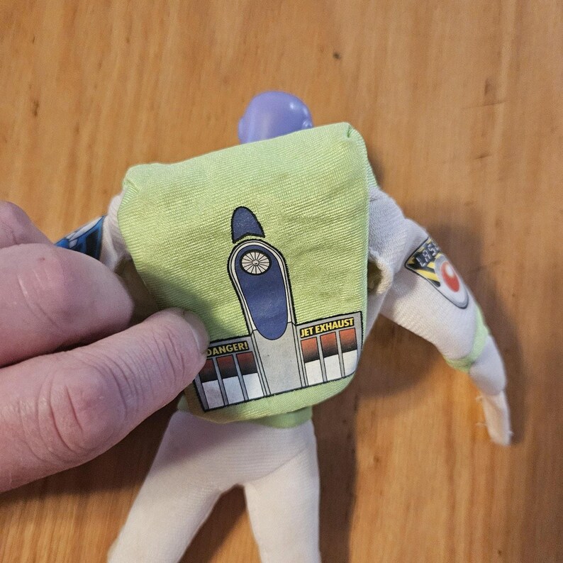 Disney Pixar Toy Story Buzz Lightyear Plush Small Stuffed Toy For Parts As Is image 4