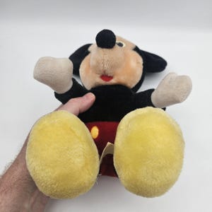 Disney Mickey Mouse Plush Stuffed Animal Disneyland Walt Disney World Red Shorts image 3