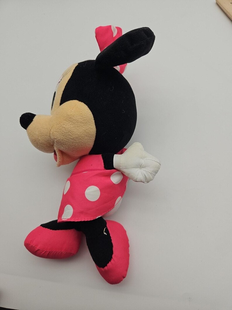 Fisher Price Minnie Mouse Plush Small Disney Stuffed Animal 2013 10" image 3