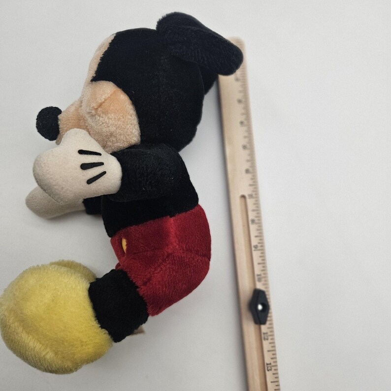 Disney Mickey Mouse Plush Stuffed Animal Disneyland Walt Disney World Red Shorts image 11