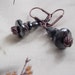Hematite and Copper Earrings