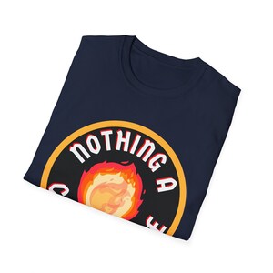 Nothing a Fireball Can't Solve DnD Unisex Softstyle T-Shirt image 6