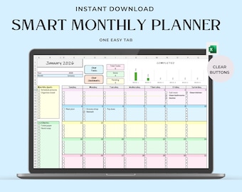 Smart Monthly Planner