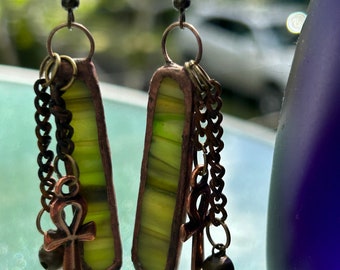 Stained Glass Earrings