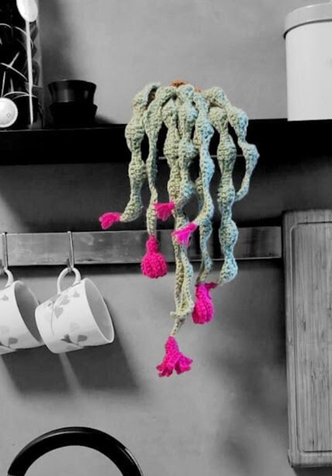 永遠の緑のかぎ針編み編み多肉植物 - Etsy 日本